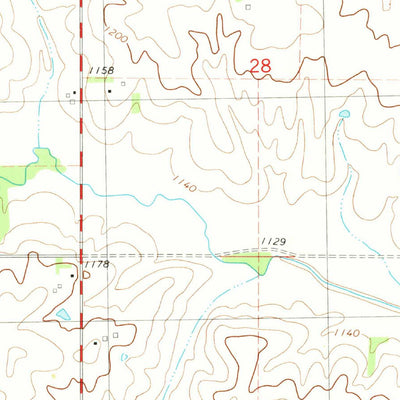 United States Geological Survey Stuart South, IA (1983, 24000-Scale) digital map