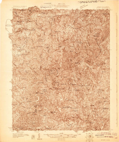 United States Geological Survey Stuart, VA-NC (1928, 48000-Scale) digital map