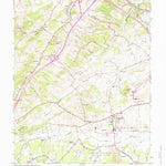 United States Geological Survey Stuarts Draft, VA (1964, 24000-Scale) digital map