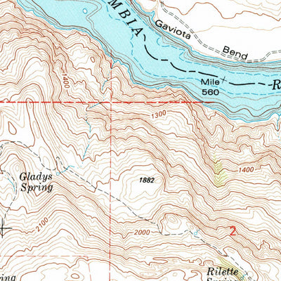 United States Geological Survey Stubblefield Point, WA (1981, 24000-Scale) digital map