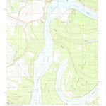 United States Geological Survey Stubbs Island, MS-AR (1982, 24000-Scale) digital map