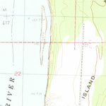 United States Geological Survey Stubbs Island, MS-AR (1982, 24000-Scale) digital map