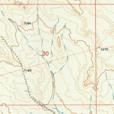 United States Geological Survey Stud Horse Butte, WY (1969, 24000-Scale) digital map