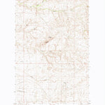 United States Geological Survey Studhorse Butte, MT (1984, 24000-Scale) digital map