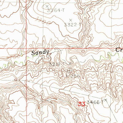 United States Geological Survey Studhorse Butte, MT (1984, 24000-Scale) digital map