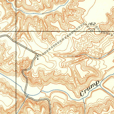 United States Geological Survey Studley, VA (1951, 24000-Scale) digital map