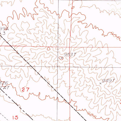 United States Geological Survey Stump Spring, NV-CA (1984, 24000-Scale) digital map
