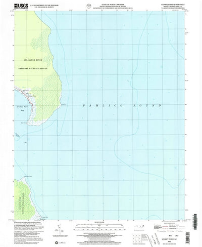 United States Geological Survey Stumpy Point, NC (2002, 24000-Scale) digital map