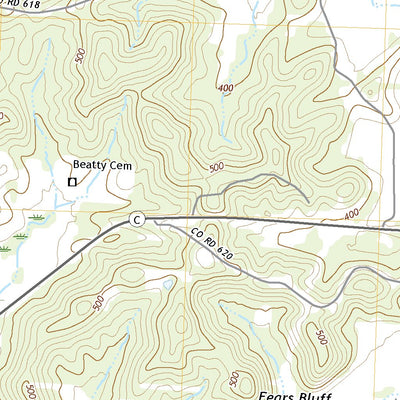 United States Geological Survey Sturdivant, MO (2021, 24000-Scale) digital map