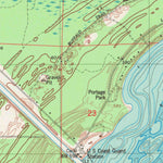United States Geological Survey Sturgeon Bay East, WI (1981, 24000-Scale) digital map