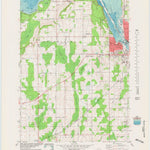 United States Geological Survey Sturgeon Bay West, WI (1981, 24000-Scale) digital map