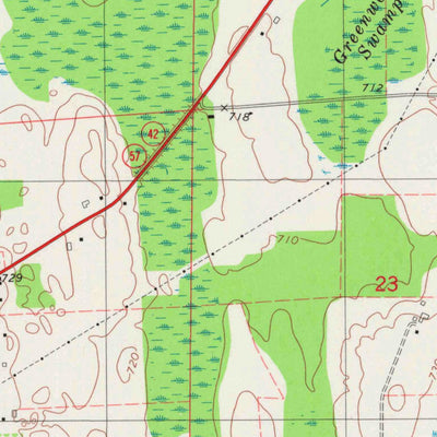 United States Geological Survey Sturgeon Bay West, WI (1981, 24000-Scale) digital map