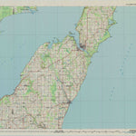 United States Geological Survey Sturgeon Bay, WI (1984, 100000-Scale) digital map