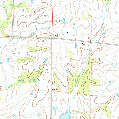 United States Geological Survey Sturgeon SW, MO (1969, 24000-Scale) digital map