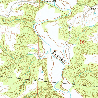 United States Geological Survey Sturgeon SW, MO (1969, 24000-Scale) digital map