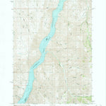 United States Geological Survey Sturgill Creek, ID-OR (1987, 24000-Scale) digital map