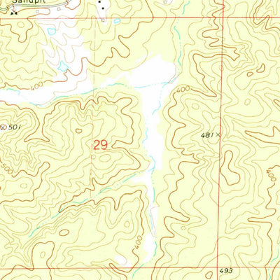 United States Geological Survey Sturgis, MS (1972, 24000-Scale) digital map