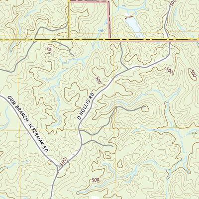 United States Geological Survey Sturgis, MS (2021, 24000-Scale) digital map