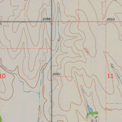 United States Geological Survey Stuttgart, KS (1973, 24000-Scale) digital map