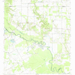 United States Geological Survey Styx, TX (1962, 24000-Scale) digital map