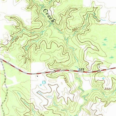 United States Geological Survey Styx, TX (1962, 24000-Scale) digital map
