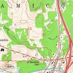 United States Geological Survey Suamico, WI (1974, 24000-Scale) digital map