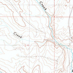 United States Geological Survey Sublet, WY (1985, 24000-Scale) digital map