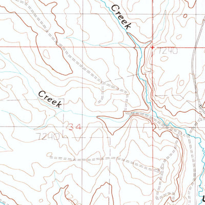 United States Geological Survey Sublet, WY (1985, 24000-Scale) digital map