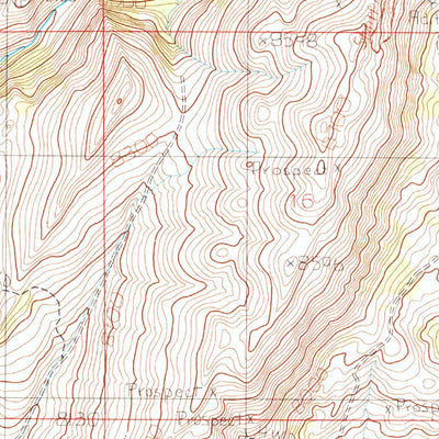 United States Geological Survey Sublet, WY (1985, 24000-Scale) digital map