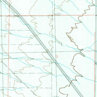 United States Geological Survey Sublett, ID (1985, 24000-Scale) digital map