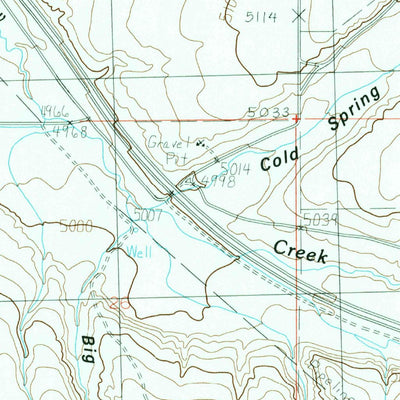 United States Geological Survey Sublett, ID (1985, 24000-Scale) digital map
