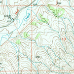 United States Geological Survey Sublett Reservoir, ID (2001, 24000-Scale) digital map