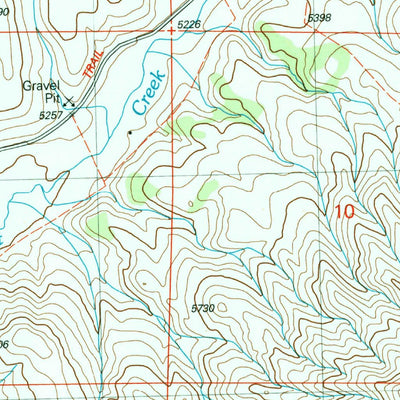 United States Geological Survey Sublett Reservoir, ID (2001, 24000-Scale) digital map