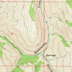 United States Geological Survey Sublette Canyon, WY (1967, 24000-Scale) digital map