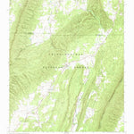 United States Geological Survey Subligna, GA (1967, 24000-Scale) digital map