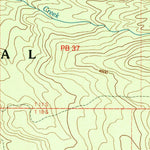 United States Geological Survey Substitute Point, OR (1997, 24000-Scale) digital map