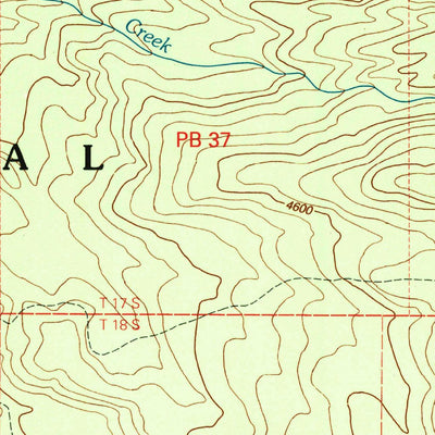 United States Geological Survey Substitute Point, OR (1997, 24000-Scale) digital map