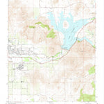 United States Geological Survey Success Dam, CA (1956, 24000-Scale) digital map