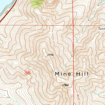 United States Geological Survey Success Dam, CA (1956, 24000-Scale) digital map