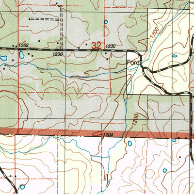 United States Geological Survey Success, MO (2004, 24000-Scale) digital map