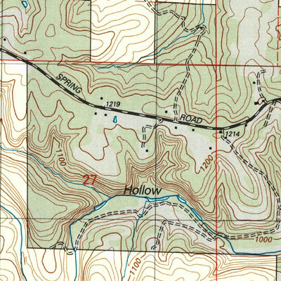 United States Geological Survey Success, MO (2004, 24000-Scale) digital map