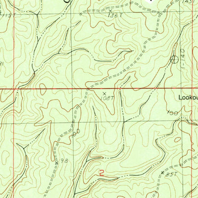United States Geological Survey Success, MS (1982, 24000-Scale) digital map