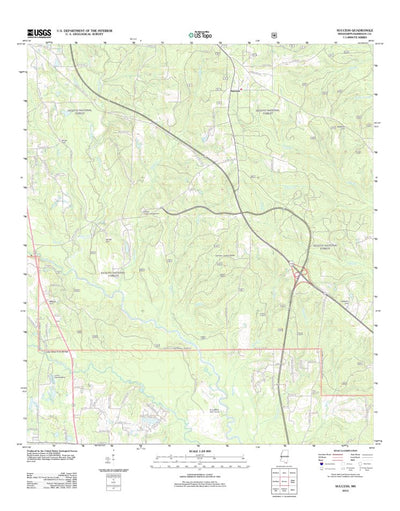 United States Geological Survey Success, MS (2012, 24000-Scale) digital map