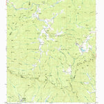United States Geological Survey Suches, GA (1988, 24000-Scale) digital map