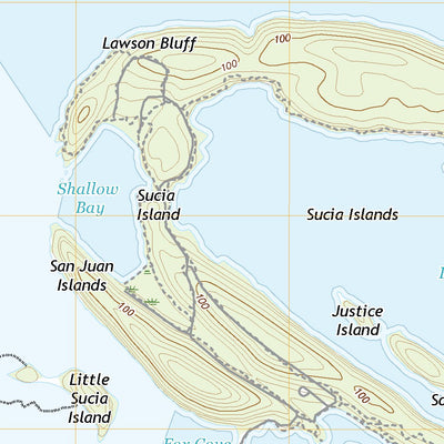 United States Geological Survey Sucia Island, WA (2020, 24000-Scale) digital map