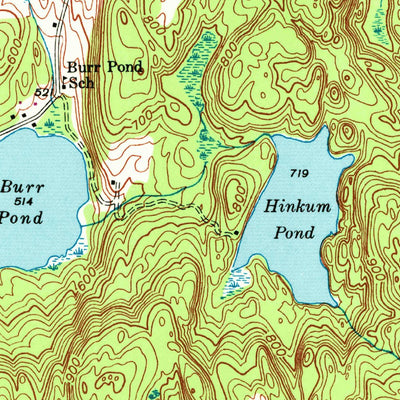 United States Geological Survey Sudbury, VT (1946, 24000-Scale) digital map