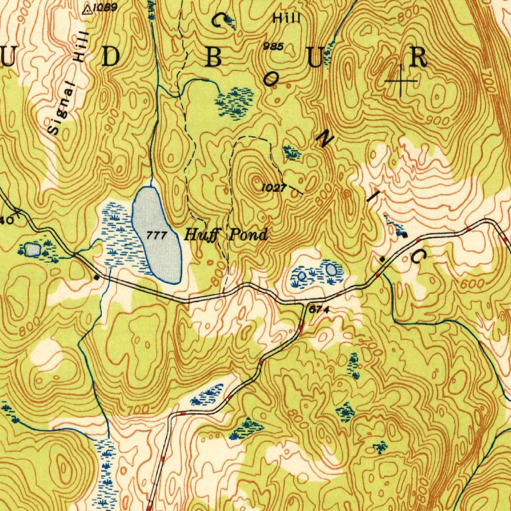 Sudbury, VT (1948, 31680-Scale) Map by United States Geological Survey ...