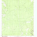 United States Geological Survey Sudduth Bluff, TX-LA (1984, 24000-Scale) digital map
