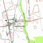 United States Geological Survey Sudlersville, MD-DE (1953, 24000-Scale) digital map
