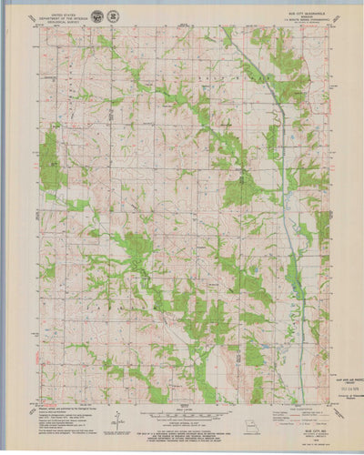 United States Geological Survey Sue City, MO (1979, 24000-Scale) digital map